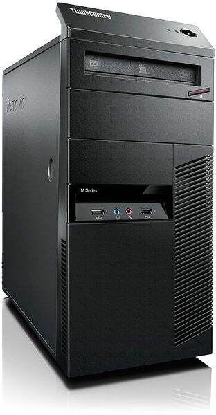 Lenovo ThinkCentre M93p Tower | Intel 4th Gen | i5-4570 | 4 GB | 128 GB SSD | DVD-ROM | Win 10 Pro