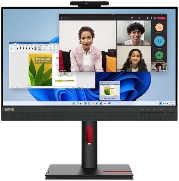 Lenovo ThinkCentre Tiny-in-One 24 Gen 5 | 23.8" | inkl. Standfuß | schwarz 1