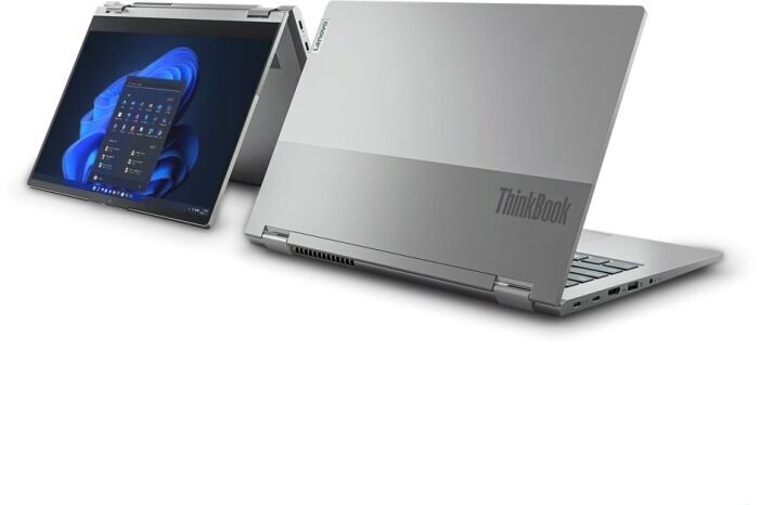 Lenovo ThinkBook 14s Yoga G3 | i7-1355U | 14" | 8 GB | 128 GB SSD | Stylus | Backlit keyboard | grey | Win 11 Pro | UK, image 3 of 4