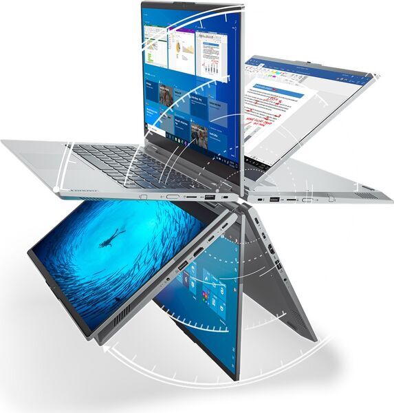 Lenovo ThinkBook 14s Yoga | i5-1135G7 | 14" | 16 GB | 256 GB SSD | Touch | Win 11 Pro | grå | BE 4