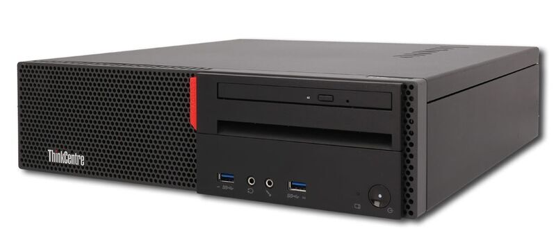 Lenovo ThinkCentre M700 SFF | Intel 6th Gen | i3-6300 | 16 GB | 480 GB SSD | DVD-RW | Win 10 Pro