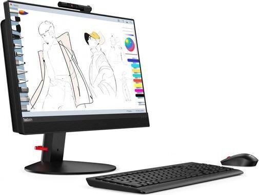 Lenovo ThinkCentre M820z AiO | 21.5" | i5-8500 | 8 GB | 256 GB SSD | 500 GB HDD | WiFi + BT | DVD-ROM | Win 11 Pro | US 3
