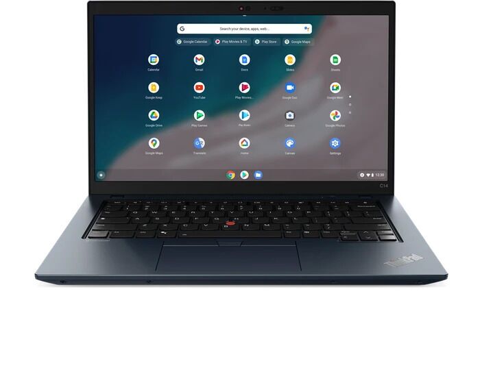 Lenovo ThinkPad C14 G1 Chromebook | i5-1235U | 14" | 8 GB | 128 GB SSD | Backlit keyboard | Win 11 Pro | DE 1