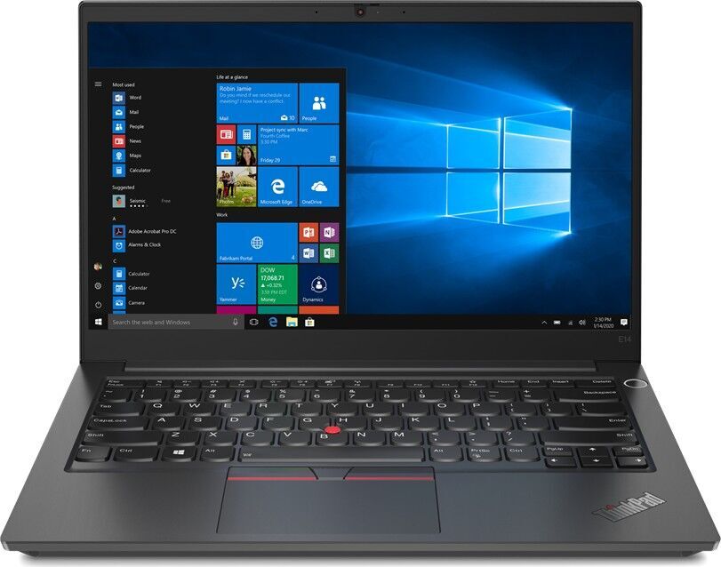 Lenovo ThinkPad E14 G2 | i5-1135G7 | 14" | 8 GB | 128 GB SSD | Toetsenbordverlichting | zwart | Win 11 Pro | NL