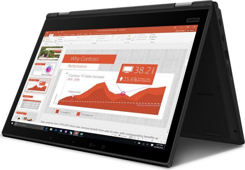 Lenovo ThinkPad L390 Yoga | i5-8265U | 13.3" | 8 GB | 256 GB SSD | Backlit keyboard | Stylus | Win 11 Pro | UK 3
