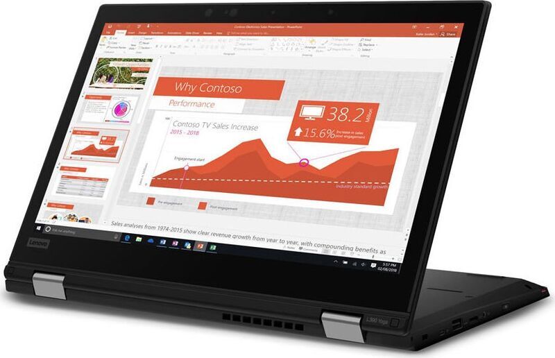 Lenovo ThinkPad L390 Yoga | i5-8365U | 13.3" | 16 GB | 256 GB SSD | FP | stylus | Win 11 Pro | IT 2