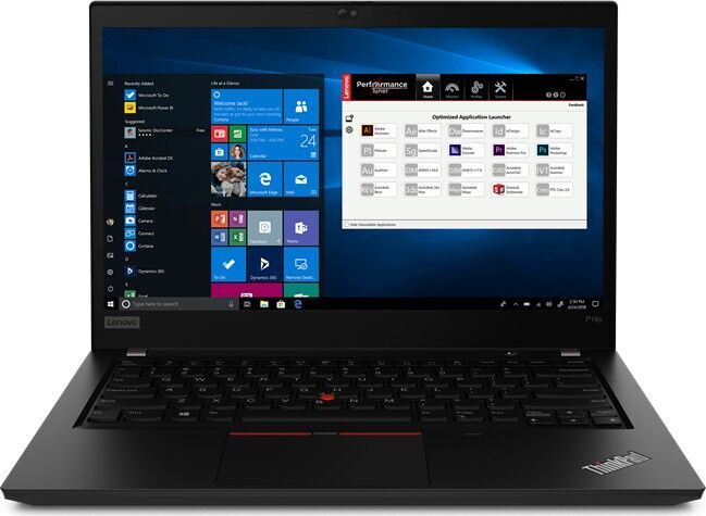 Lenovo ThinkPad P14s G1 | i7-10510U | 14" | 16 GB | 1 TB SSD | Backlit keyboard | Quadro P520 | Win 11 Pro | DE 3