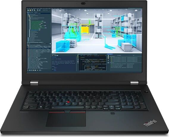 Lenovo ThinkPad P17 G1 | i7-10875H | 17.3" | 8 GB | 2 TB SSD | FHD | Уеб камера | T1000 | Win 11 Pro | US, image 1 of 6