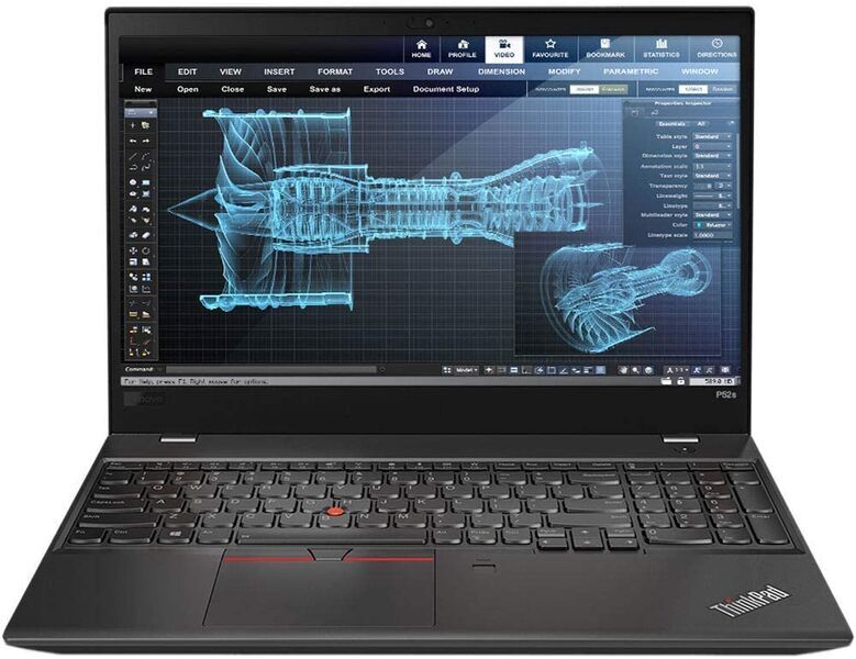 Lenovo ThinkPad P52s | i7-8650U | 15.6" | 32 GB | 512 GB SSD | Backlit keyboard | Win 10 Pro | DE