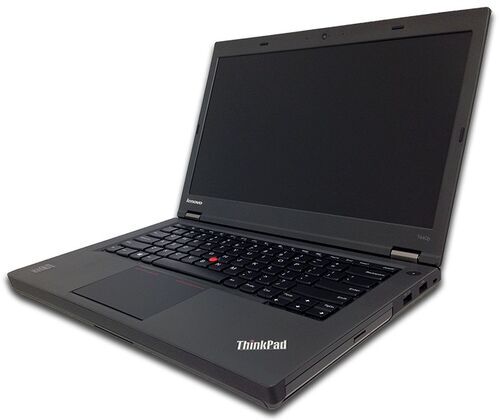 Väldigt bra: Lenovo ThinkPad T440p | i5-4300M | 14" | 16 GB | 1 TB HDD | WXGA | Webcam | DVD-RW | Bakgrundsbelyst tangentbord | Win 10 Pro | DE