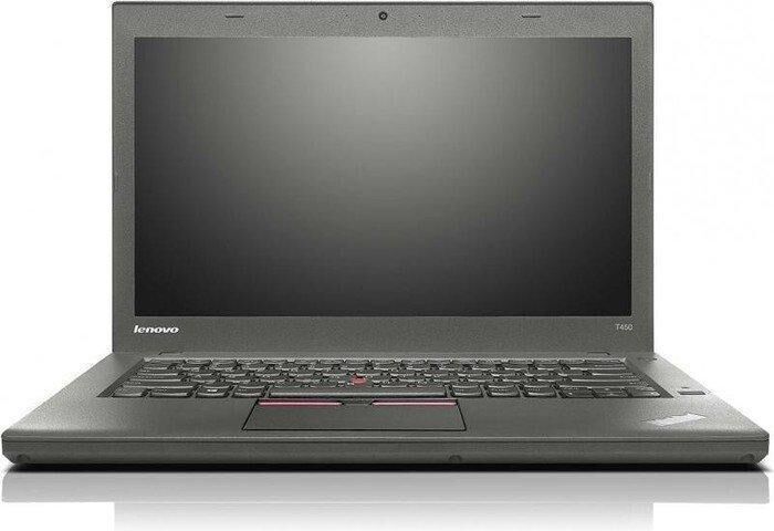 Lenovo ThinkPad T450 | i7-5600U | 14" | 8 GB | 256 GB SSD | HD+ | 4G | Backlit keyboard | Win 10 Pro | DE