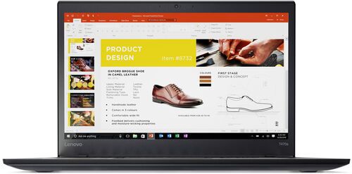 Lenovo ThinkPad T470s | i7-7600U | 14" | 8 GB | 256 GB SSD | Webcam | Win 10 Pro | DE