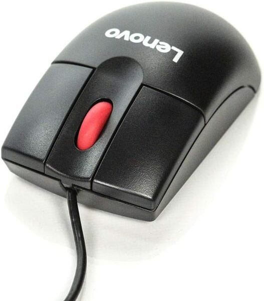 Lenovo ThinkPlus Optical Wheel Mouse | black 2