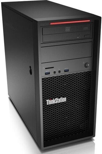 Väldigt bra: Lenovo ThinkStation P410 | E5-1630 v4 | 32 GB | 1 TB HDD | M2000 | DVD-RW | Win 10 Pro