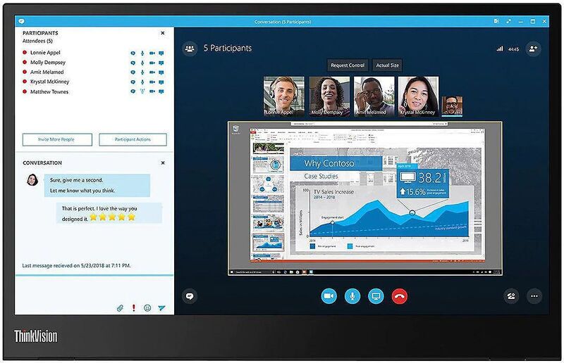 Lenovo ThinkVision M15 | 15.6" | black 4