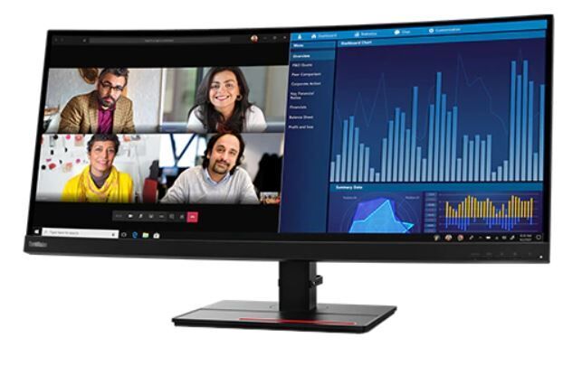 Lenovo ThinkVision P34w-20 | 34.1" | con supporto | nero 2