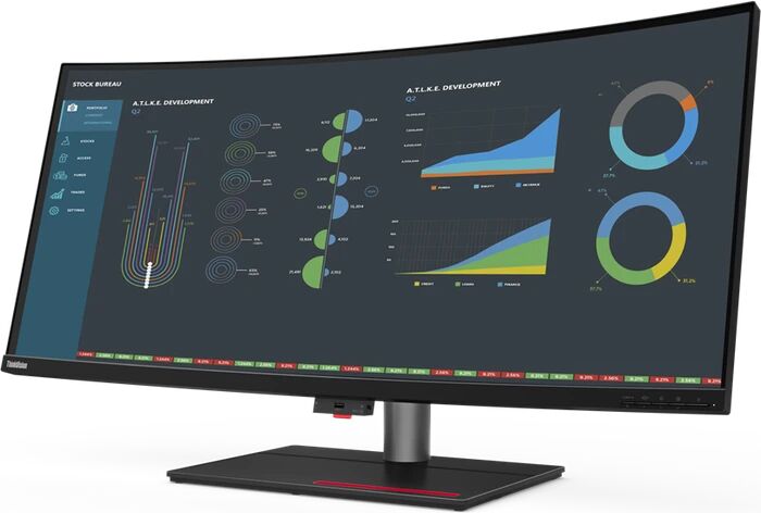 Lenovo ThinkVision P40w-20 | 39.7" | black, image 2 of 5