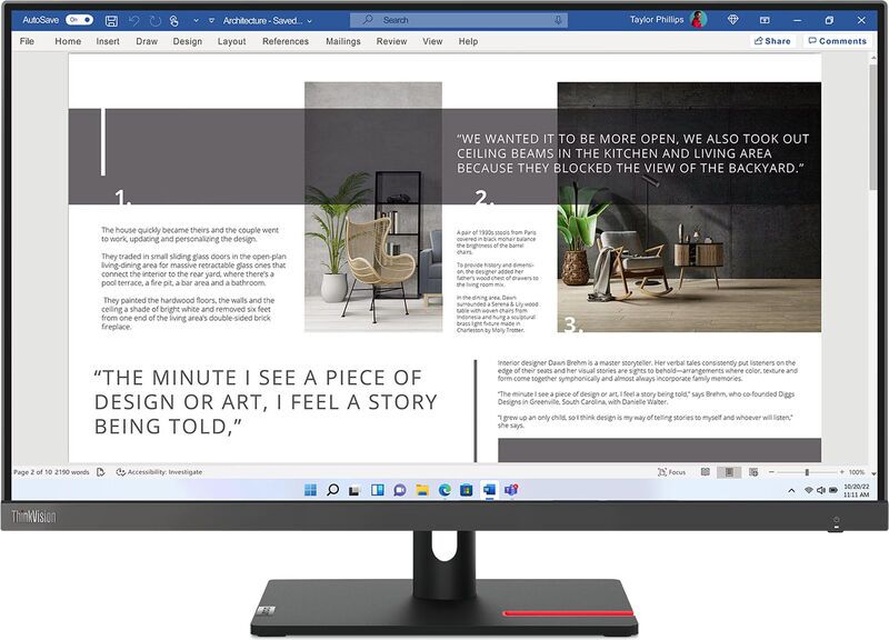 Lenovo ThinkVision S27i-10 | 27" | black 1