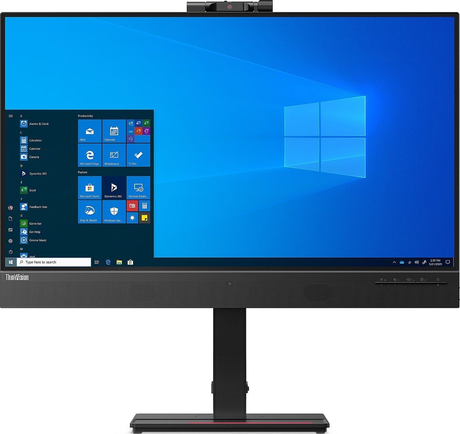 Lenovo ThinkVision T27hv-20 27" Schwarz