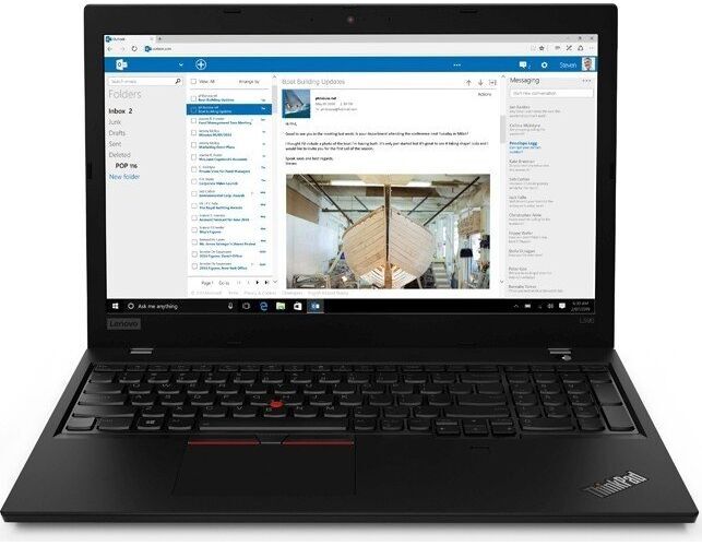 Lenovo ThinkPad L590 i5-8365U 15.6" 8 GB 256 GB SSD schwarz Win 11 Pro BE