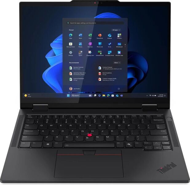 Lenovo ThinkPad T14s 2-in-1 G1 | Core Ultra 7 255U | 14" | 32 GB | 1 TB SSD | Bakgrundsbelyst tangentbord | Win 11 Pro | DE 2