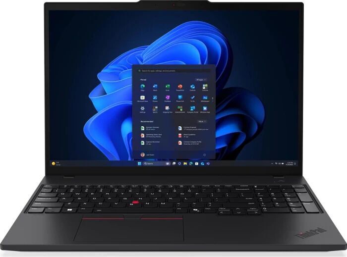 Lenovo ThinkPad T16 G4 | Core Ultra 7 255U | 16" | 32 GB | 1 TB SSD | WUXGA | Backlit keyboard | Win 11 Pro | DE 1