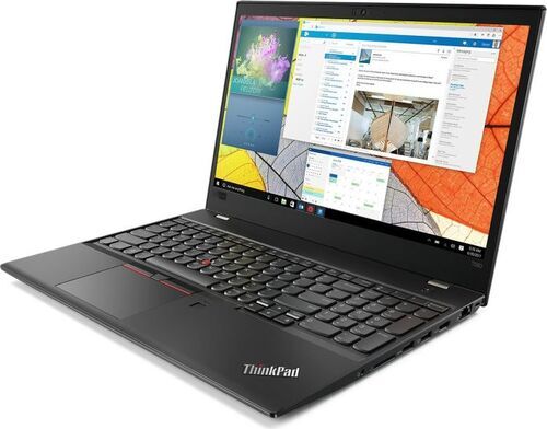 Lenovo ThinkPad T580 i7-8550U 156" 16 GB 256 GB SSD Bakgrundsbelyst tangentbord FHD FP Win 11 Pro DE