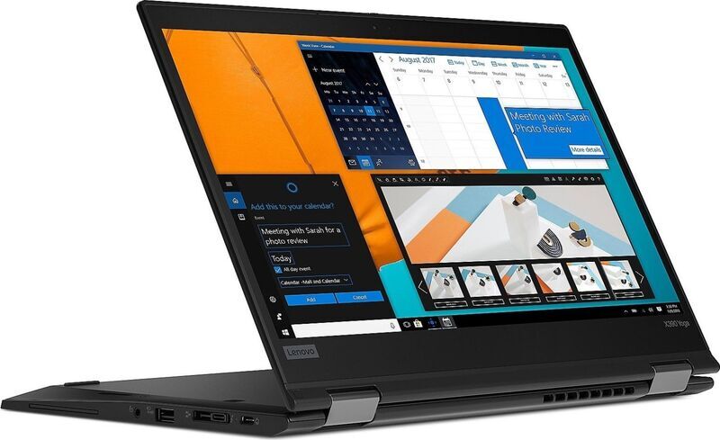 Lenovo ThinkPad Yoga X390 | i5-8265U | 13.3" | 8 GB | 256 GB SSD | Backlit keyboard | Webcam | Win 11 Pro | DE