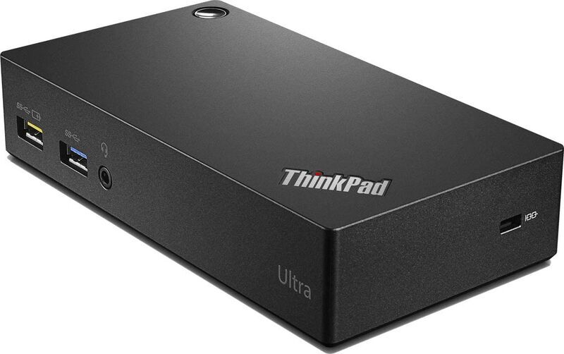 Lenovo Docking station ThinkPad USB 3.0 Ultra Dock 40A8 | y compris le bloc d'alimentation de 45W