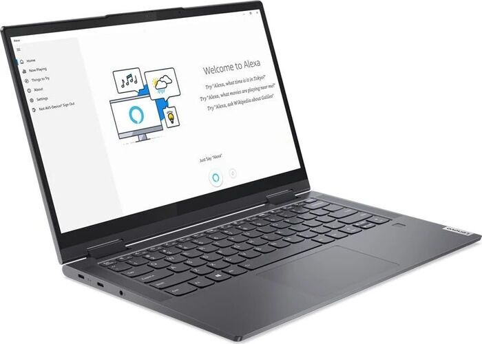 Lenovo Yoga 7 14ACN6 | Ryzen 7 5800U | 14" | 8 GB | 128 GB SSD | Bakgrundsbelyst tangentbord | Win 11 Pro | DE, image 3 of 6