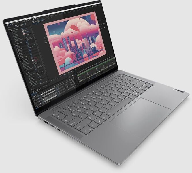 Lenovo Yoga Pro 7 14AHP9 | Ryzen 7 8845HS | 14.5" | 16 GB | 512 GB SSD | WQXGA | Win 11 Home | BE 2