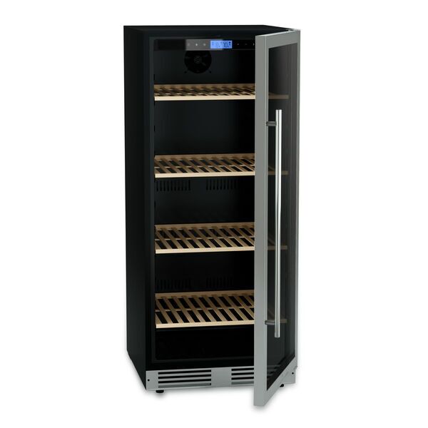 Les Petits Champs CAVCE160 Wine refrigerator | silver/black 2
