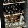 Les Petits Champs CAVCE160 Wine refrigerator | silver/black thumbnail 3/5
