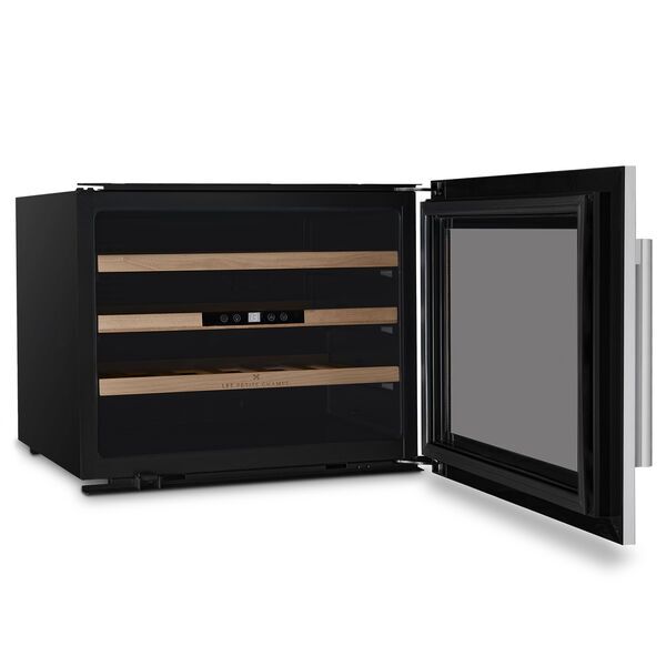 Les Petits Champs CAVCI24 Built-in wine refrigerator | silver/black 3