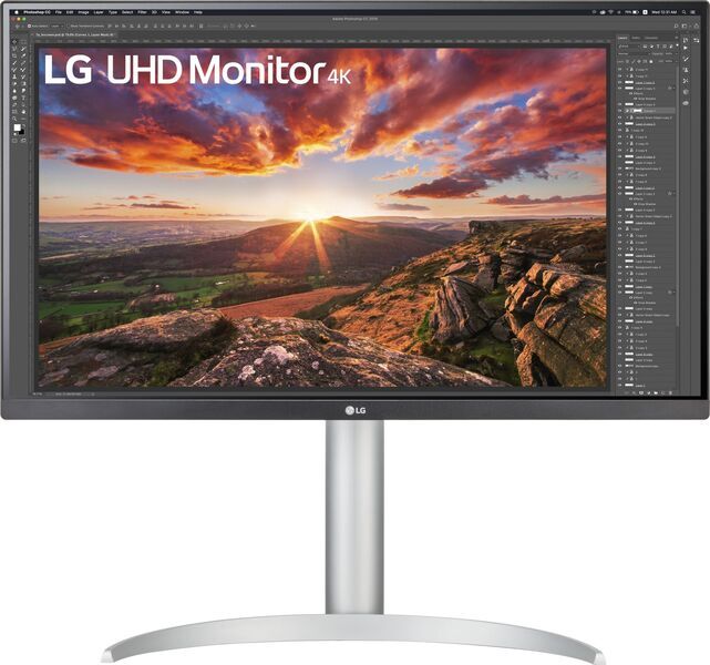 LG 27UP850-W | 27" | with stand | silver 1