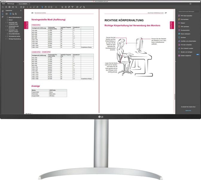 LG 32UP550-W | 31.5" | white/silver 1