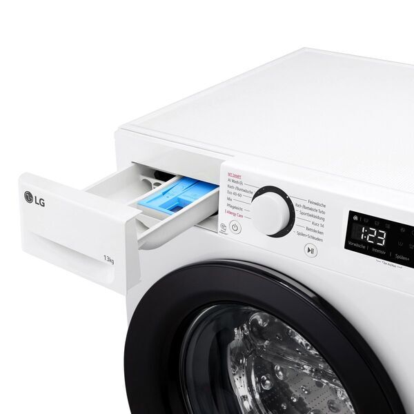 LG F4WR5035 Frontlader Waschmaschine 13 kg | weiß/schwarz, image 4 of 5