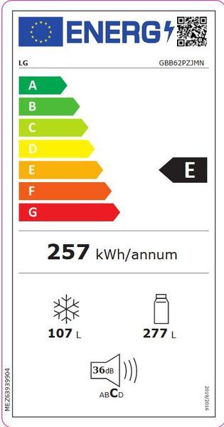 LG GBB62PZJMN Refrigerator/freezer combination | silver 4