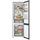 LG GBBW726CPY Fridge/freezer combination | silver, thumbnail 4 of 5