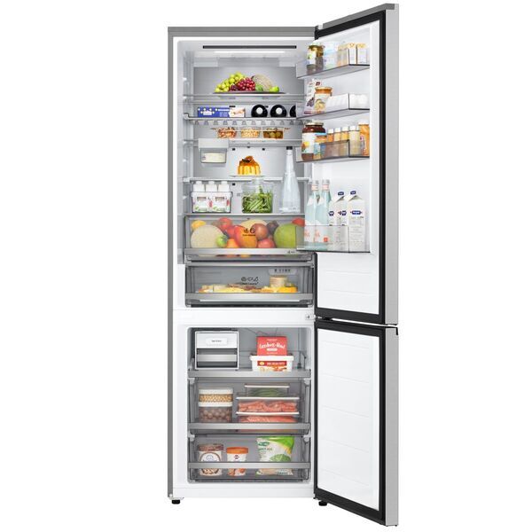 LG GBBW726CPY Fridge/freezer combination | silver, image 4 of 5