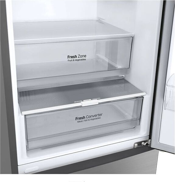 LG GBP62PZNBC Koelkast-vriezer | zilver 3