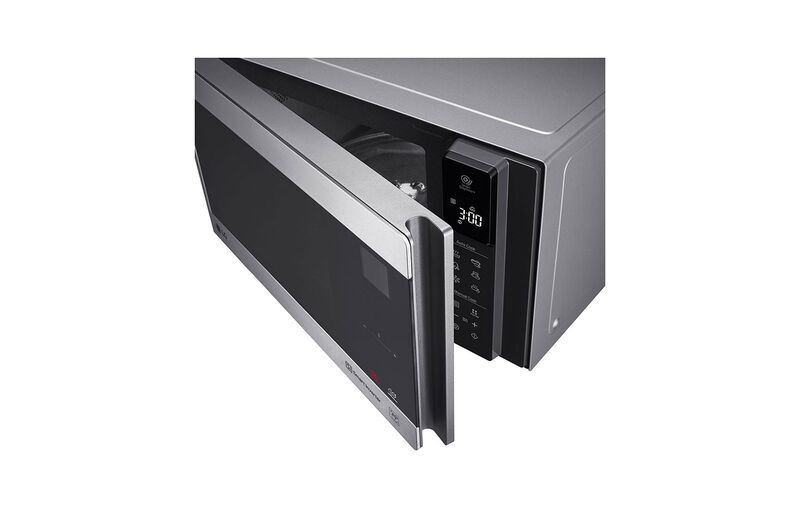 LG MS2595CIS Microwave | silver/black 4