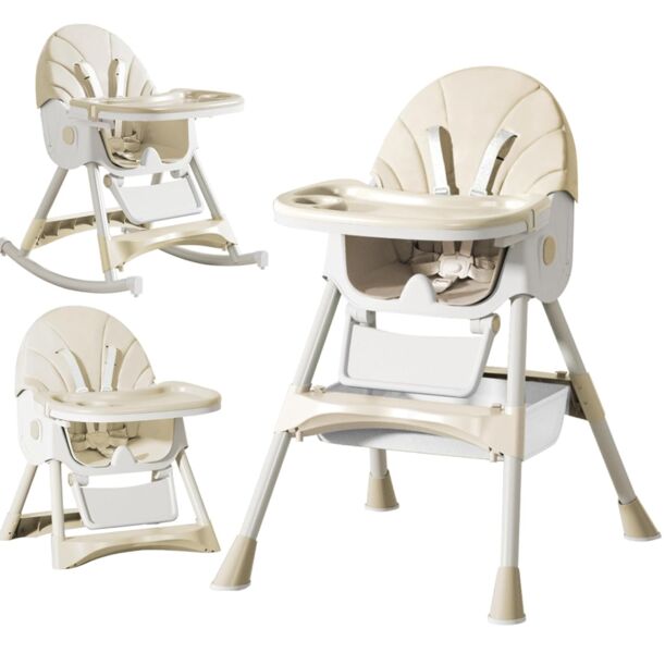 Lineluck Hochstuhl 4in1 | beige 1