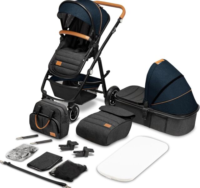 Lionelo Amber Kinderwagen 2in1 | blau 1