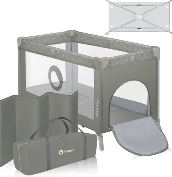 Lionelo Stefi Travel Cot | beige, image 1 of 1