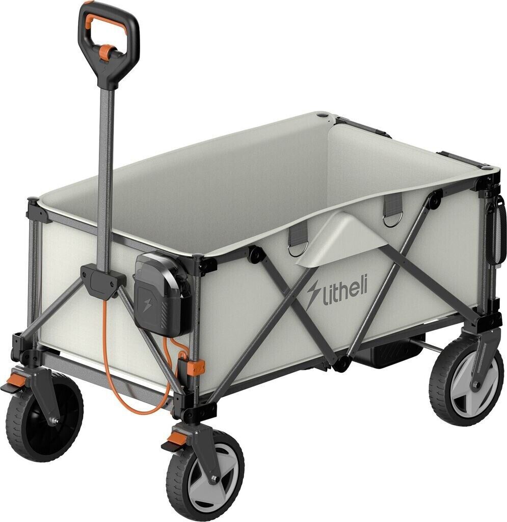 Litheli EHW030005 W1 Pro Elektrischer Bollerwagen beige