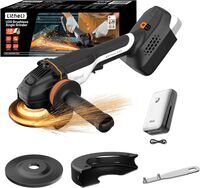 Litheli EPT040016 20 V Cordless Angle Grinder incl. 4.0 Ah Battery
