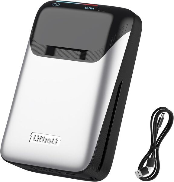 Litheli U20 20 V 4.0 Ah Ultra Battery | white/black, image 1 of 1