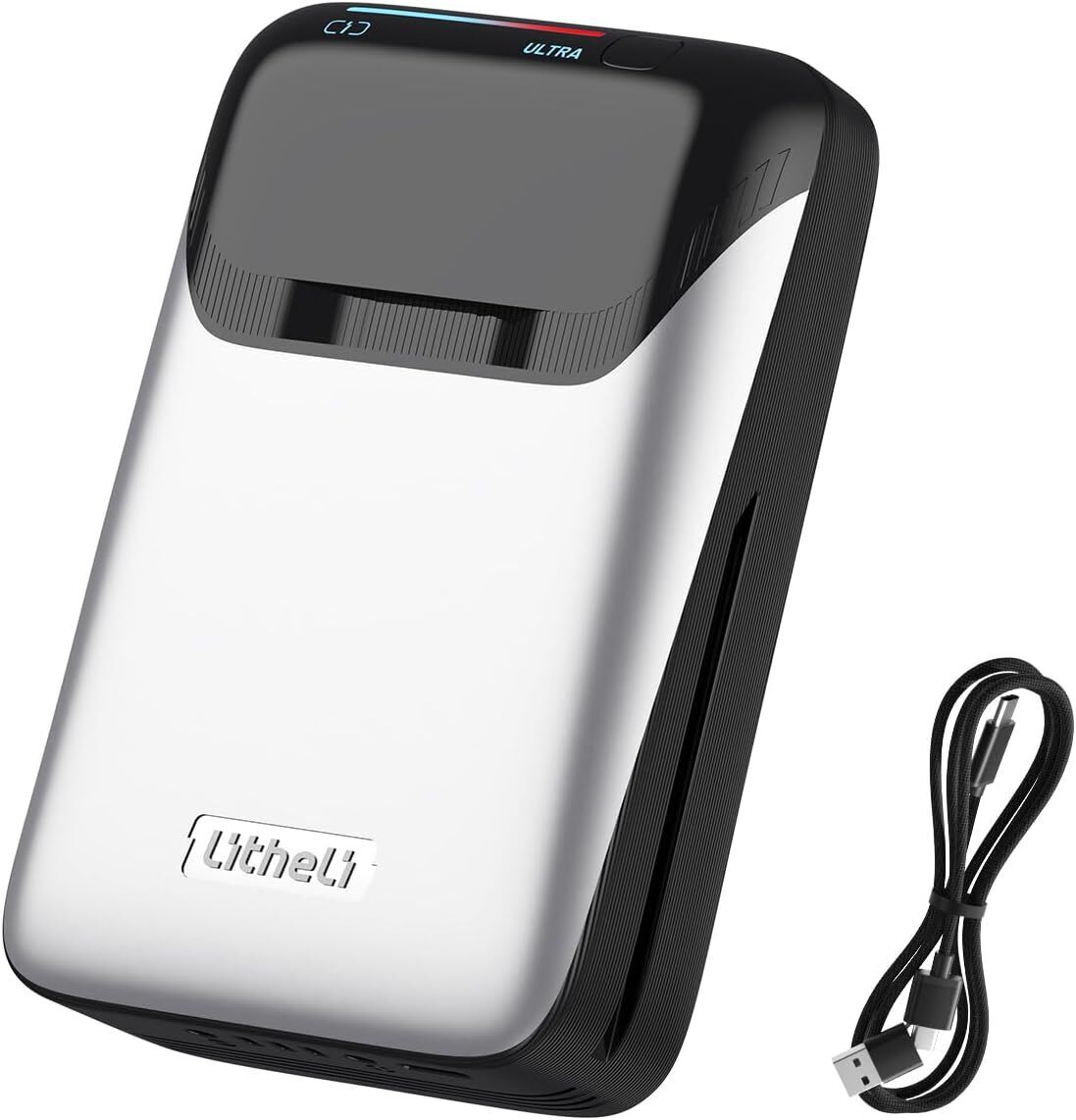 Litheli U20 20 V 4.0 Ah Ultra-accu | wit/zwart