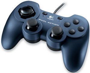 Logitech Dual Action Gamepad | šedá 1